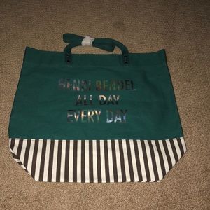 Henri bender tote, brand new never used.